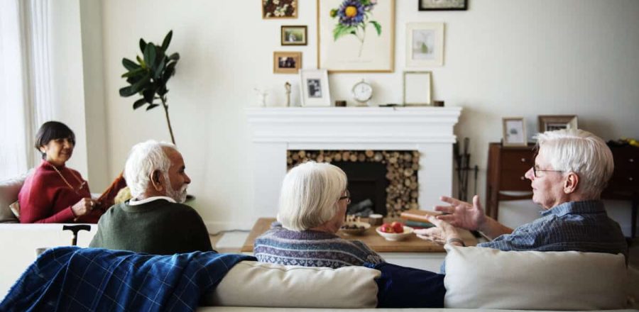 adaptación de mayores en una residencia de ancianos